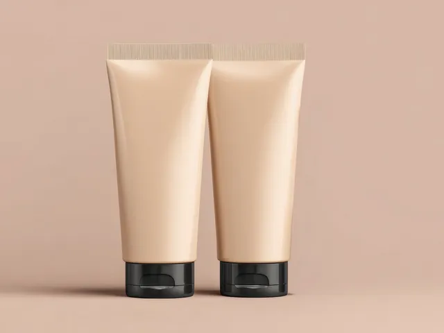 Dos tubos de crema sin etiqueta, listos para llevar tu marca